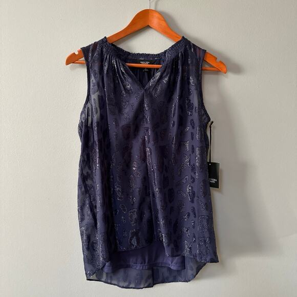 NEW Womens Size S Simply Vera Wang Navy Tank Top - Picture 1 of 5